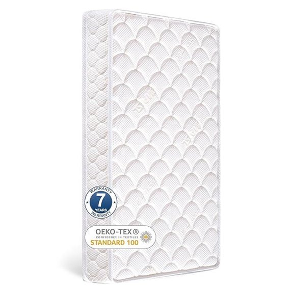 Dual-Sided Crib & Toddler Mattress 52 x 27.6