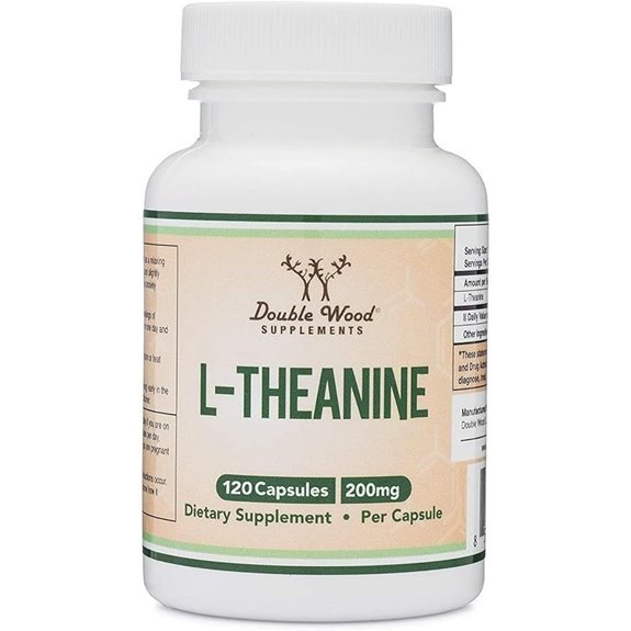 Double Wood L-Theanine 200mg 120 Vegan Capsules