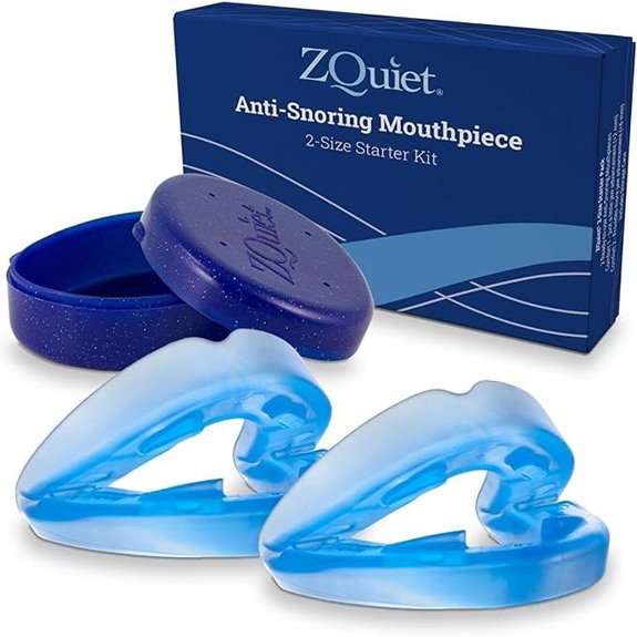 ZQuiet Anti-Snoring Mouthpiece Starter Pack (2 Sizes)