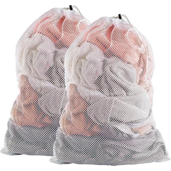 Laundry Mesh Bags Durable Washable 2-Pack