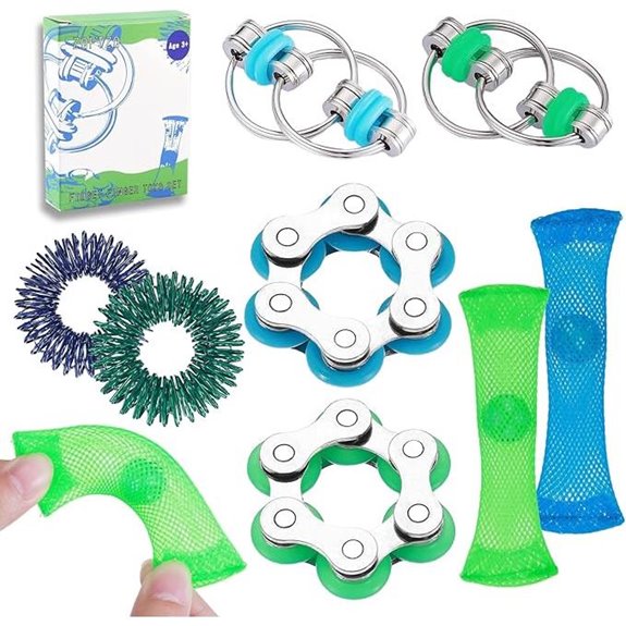 8 Pcs Sensory Fidget Toys for Stress Relief