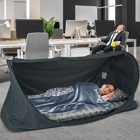 EighteenTek Bed Canopy Tent for Office and Sleep