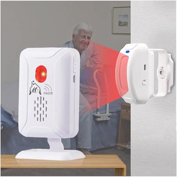 Wireless Bed Sensor Alarm for Elderly Fall Prevention