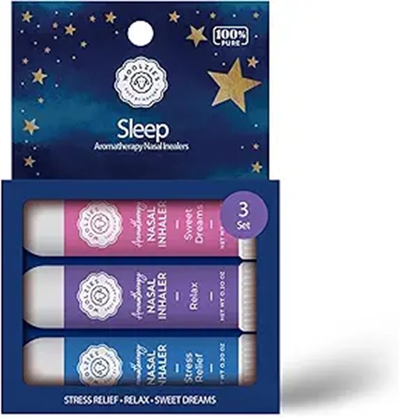 Aromatherapy Nasal Inhaler Sticks Collection (3 Pack)