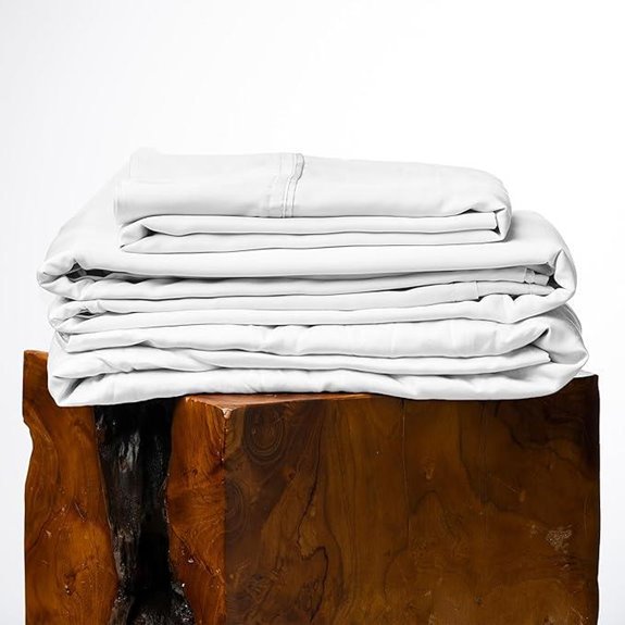 Olive + Crate Eucalyptus Cooling Sheets King Size