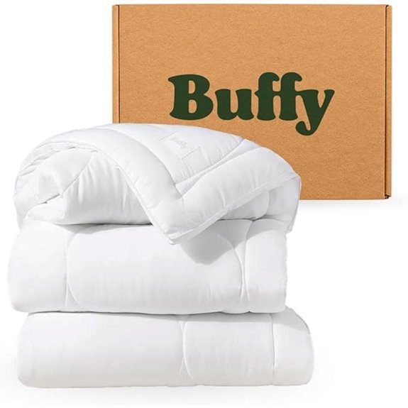 Buffy Cloud Comforter Twin Eucalyptus Hypoallergenic Bedding