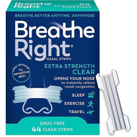 Breathe Right Nasal Strips Extra Strength 44 Count