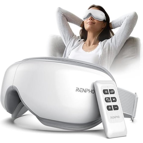 RENPHO Eye Massager with Heat and Remote