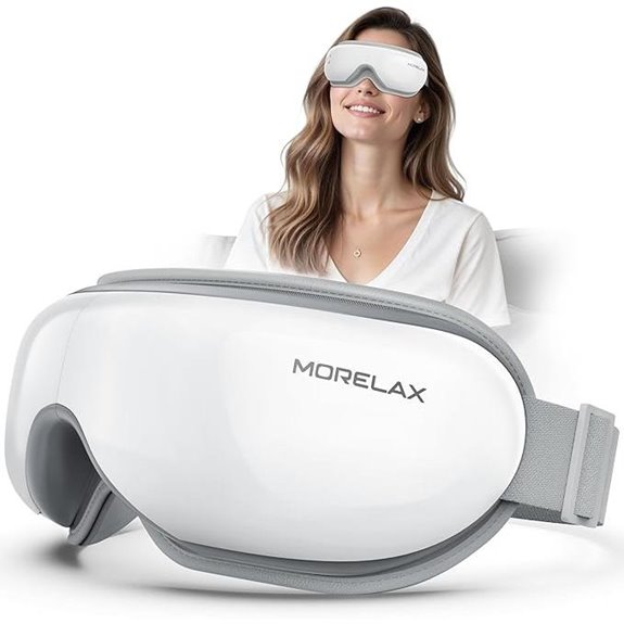 Morelax Eye Massager with Heat & Bluetooth Music