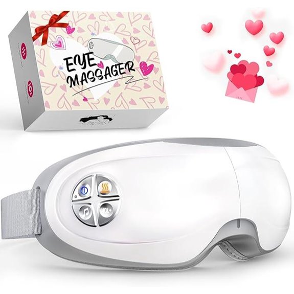 Lupow Eye Massager with Heat and Music