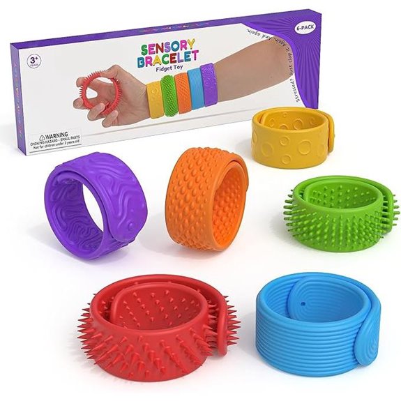 Sensory Fidget Bracelets Pack for Kids and Adults