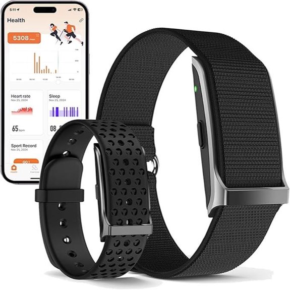 Health Smart Fitness Tracker with Heart Rate & SpO2