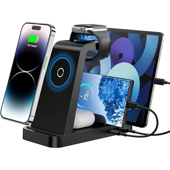 Wireless Charger 5-in-1 for iPhone Apple Watch AirPods