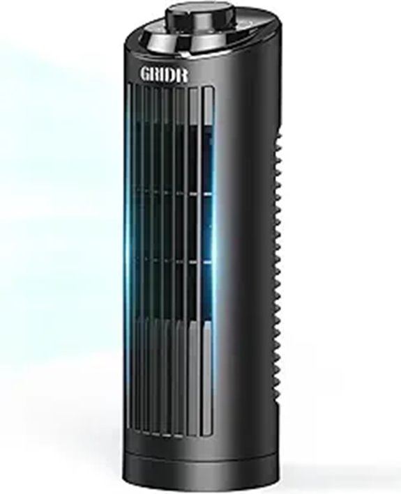 Tower Fan with 4 Modes and 80° Oscillation