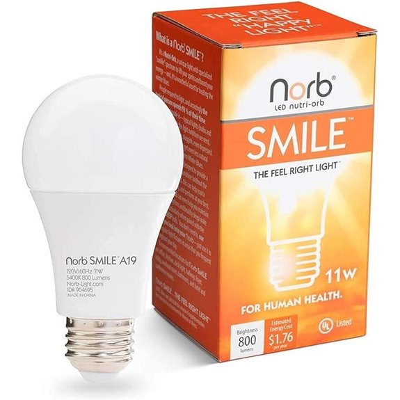 Norb Norb Smile Full Spectrum LED Bulb (1-Pack)