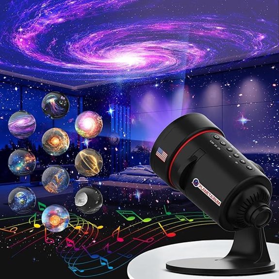 White Noise Galaxy Projector with Sound Machine