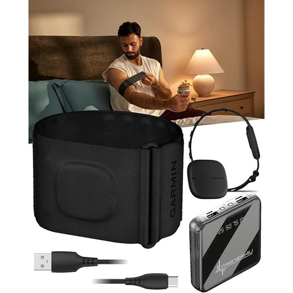 Wearable4U Garmin Sleep Monitor with Health Tracking