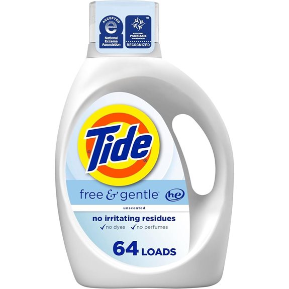 Tide Free & Gentle Liquid Laundry Detergent