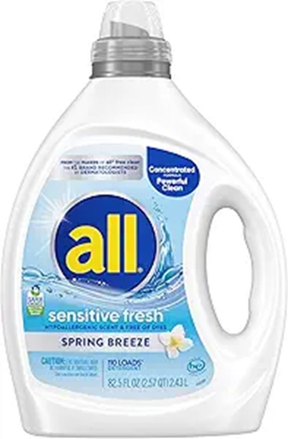 Sensitive Fresh Spring Breeze Laundry Detergent 82.5oz