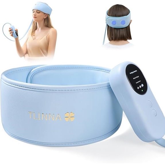 Head Massager with Hot Compress and Airbag Kneading