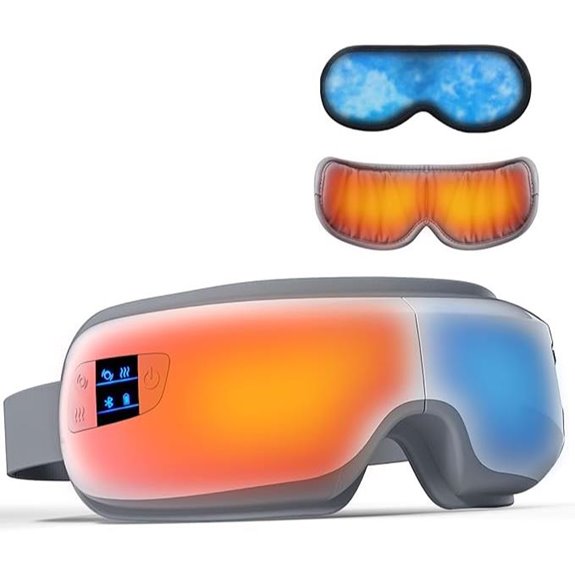 Heated Eye Massager with Heat & Cooling