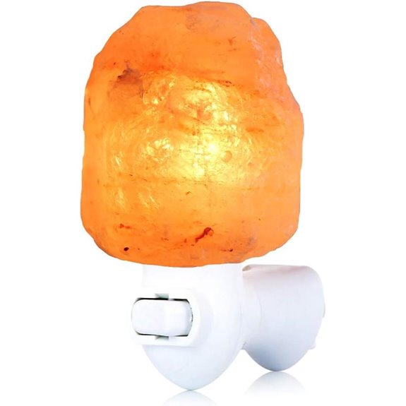 Himalayan Salt Lamp Night Light with Bulbs