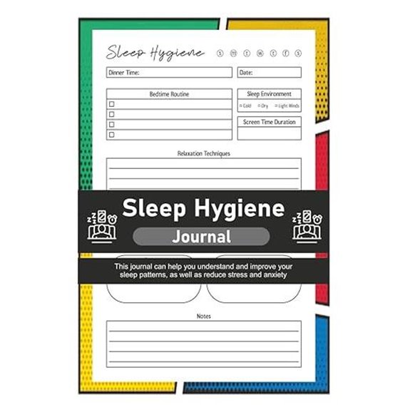 Sleep Hygiene Journal for Better Sleep Patterns