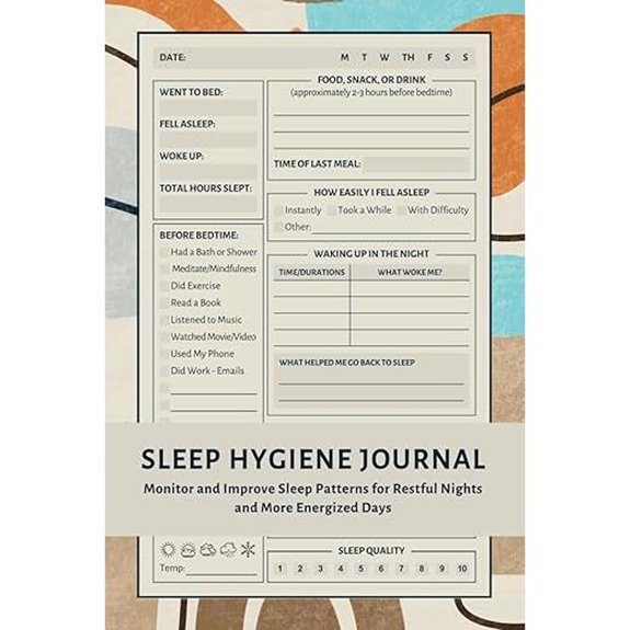Sleep Hygiene Journal for Better Sleep and Rest