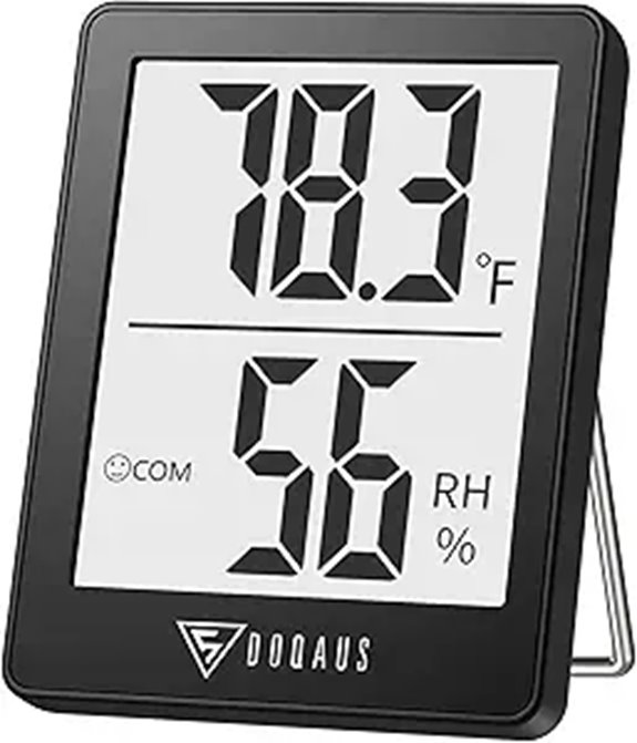 DOQAUS Digital Hygrometer & Thermometer for Indoor Use