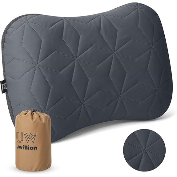 Camping Inflatable Pillow with Removable Cover
