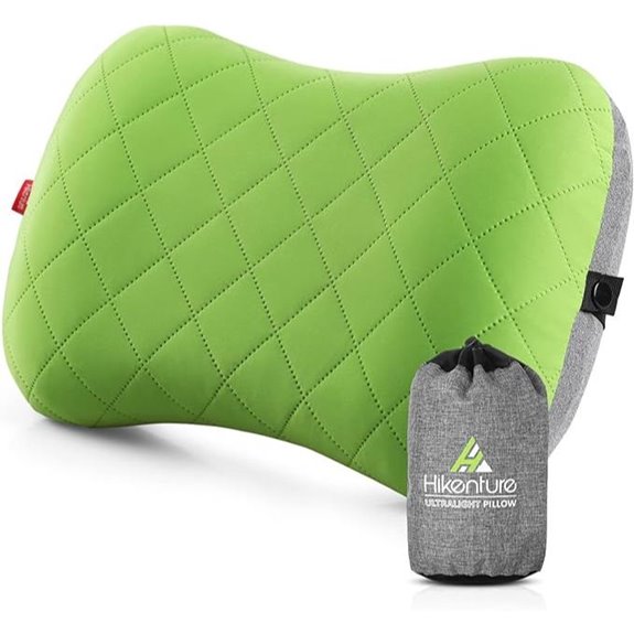 Hikenture Inflatable Camping Pillow with Removable Cover