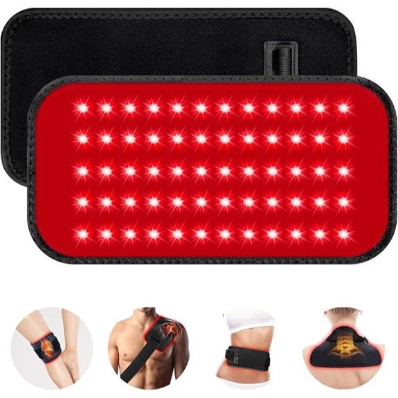 Red Light Therapy Belt with Infrared & Timer