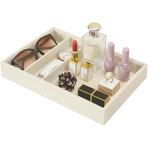 Bedside Organizer Tray for Jewelry and Accessories