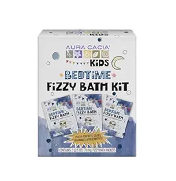 Aura Cacia Kids Bedtime Fizzy Bath Kit