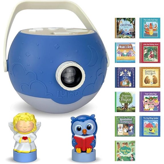 Kids Storytime Projector with Songs and Night Light