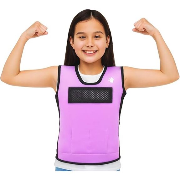 kids weighted compression vest