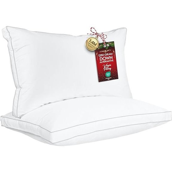 Utopia Bedding King Size Sleep Pillows (Set of 2)