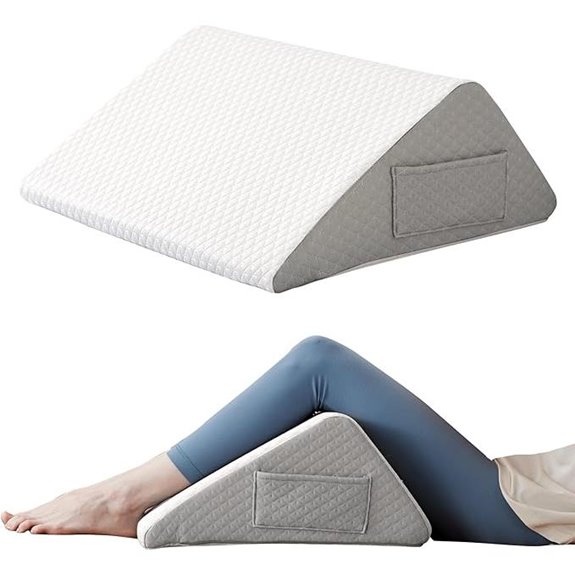 Knee Wedge Pillow for Back Pain Relief