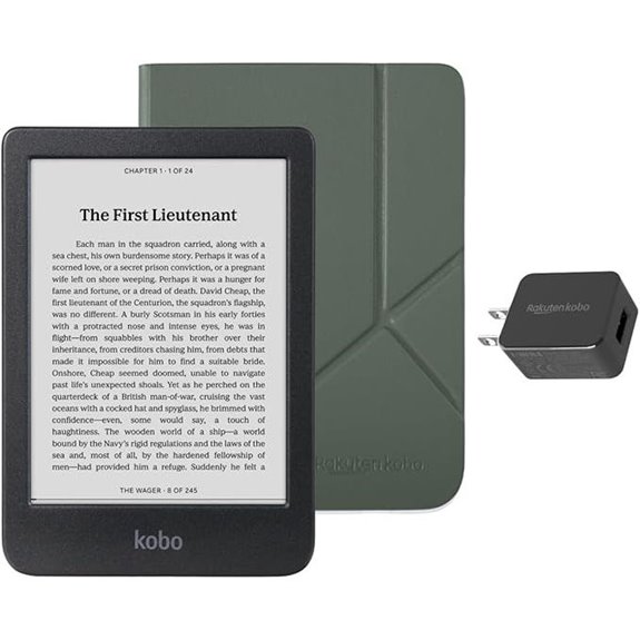 Kobo Clara BW eReader with Case Bundle