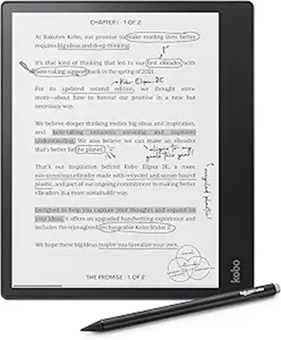 Kobo Elipsa 2E eReader with Stylus and 32GB