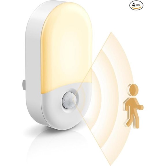 L LOHAS Motion Sensor Night Light (4 Pack)