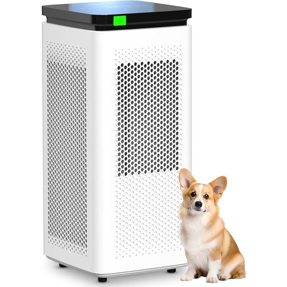 Air Purifier for Large Rooms with HEPA & Carbon
