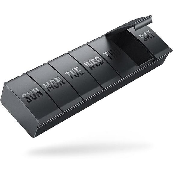 Barhon Large Weekly Pill Organizer for Travel