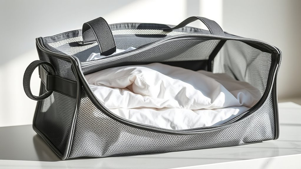 laundry bag size and features