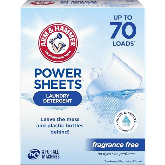 ARM & HAMMER Power Sheets Laundry Detergent 35 Count