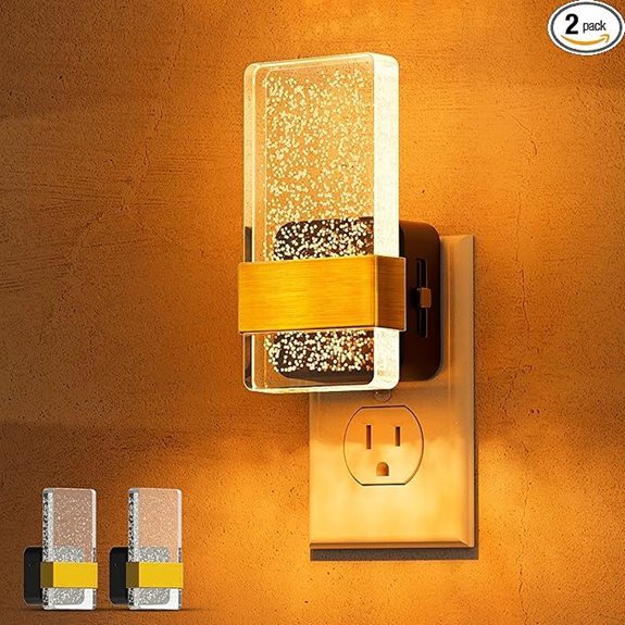 L LOHAS LED Night Light 2-Pack with Dusk Sensor