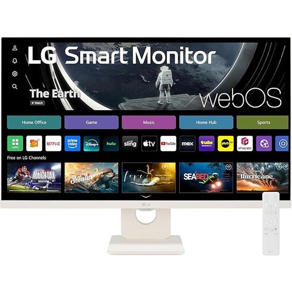 LG 27-Inch FHD Smart Monitor with IPS Display
