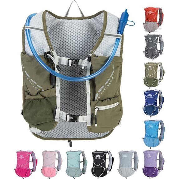 Lightweight Hydration Running Vest with 1.5L Bladder