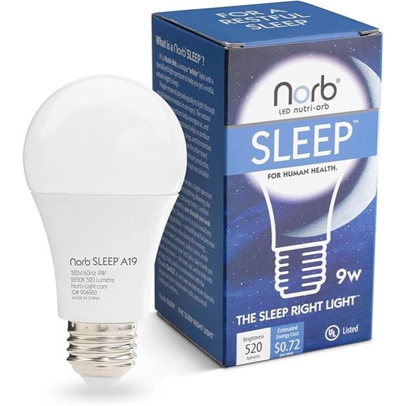 Norb NorbSLEEP Low-Blue Sleep Light Bulb (1-Pack)
