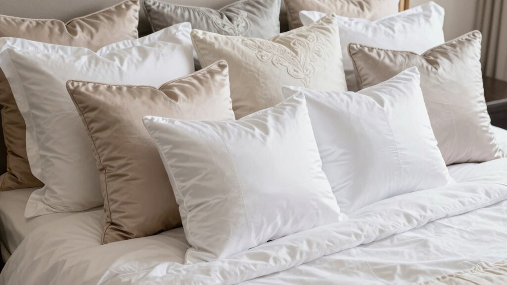 luxury hotel pillows selection